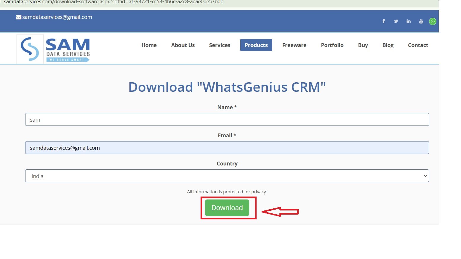 download whatsapp crm installation